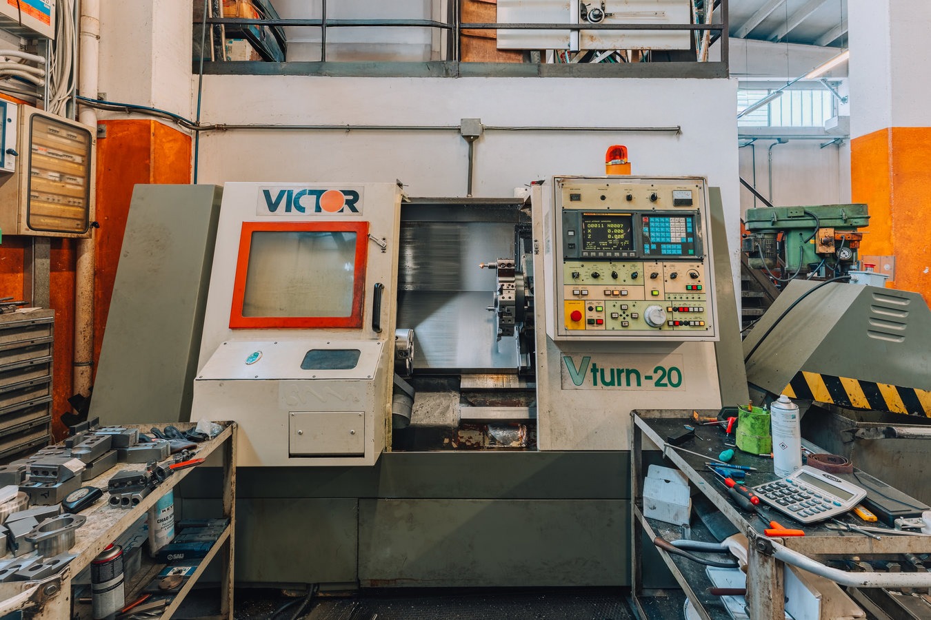 Tornio Cnc Fanuc Victor VT20_60 Diam.tornibile 200